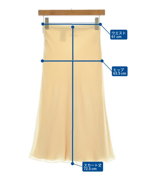 HERMES กระโปรงยาว/แม็กซี่ยาว