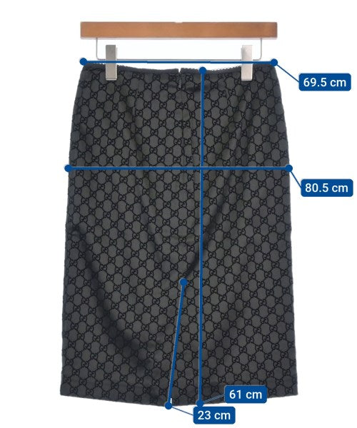 GUCCI กระโปรงยาวถึงเข่า