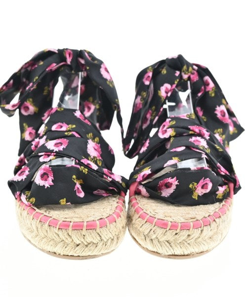 PRADA รองเท้าพื้นเชือกสาน