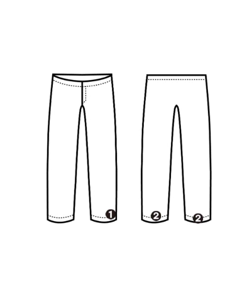 JIL SANDER NAVY กางเกง อื่น