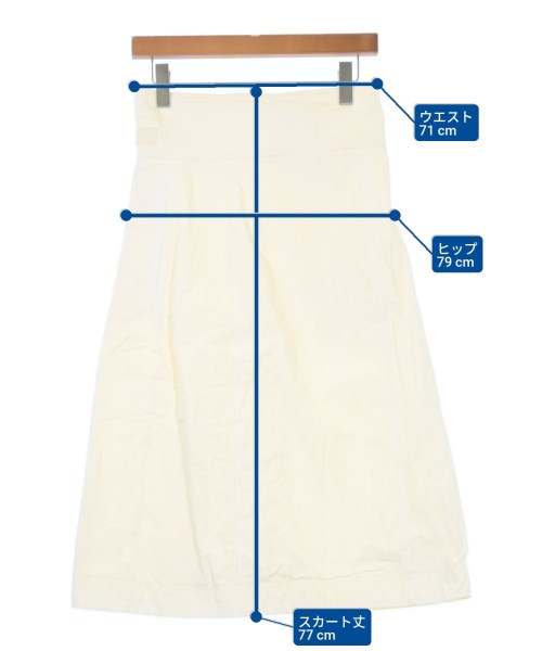 JIL SANDER กระโปรงยาวถึงเข่า