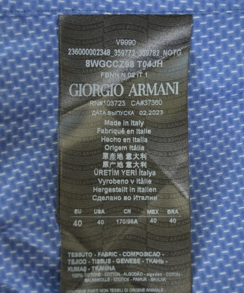 GIORGIO ARMANI เสื้อเชิ้ตทางการ