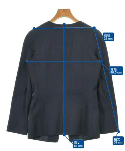 GIORGIO ARMANI แจ็คเก็ตไม่มีปก