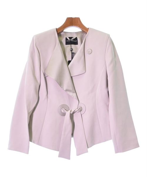 EMPORIO ARMANI แจ็คเก็ตไม่มีปก