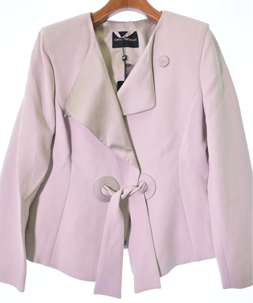 EMPORIO ARMANI แจ็คเก็ตไม่มีปก