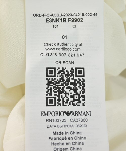 EMPORIO ARMANI เสื้อสตรี