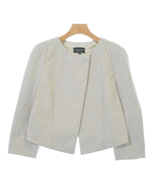 EMPORIO ARMANI แจ็คเก็ตไม่มีปก