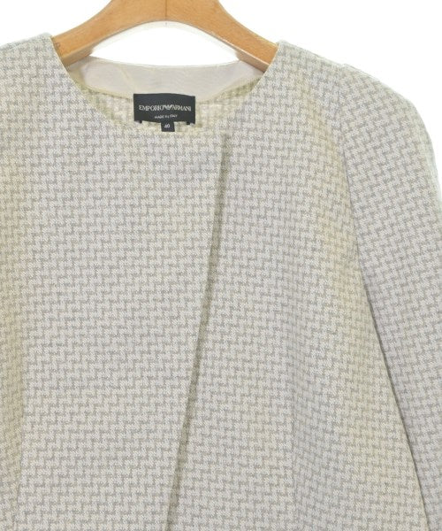 EMPORIO ARMANI แจ็คเก็ตไม่มีปก