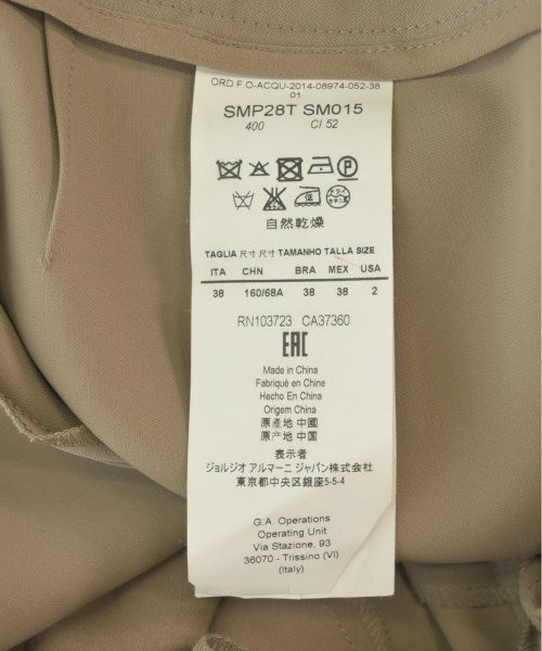 ARMANI COLLEZIONI กางเกงขายาว