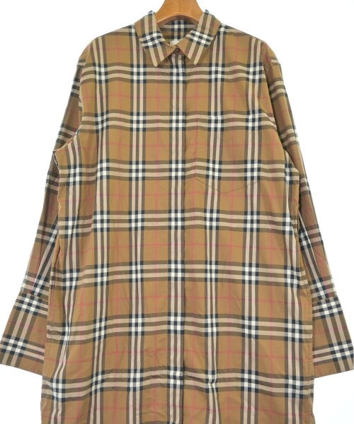 BURBERRY เดรสที่เป็นเสื้อเชิ้ตตัวยาว