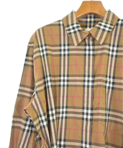 BURBERRY เดรสที่เป็นเสื้อเชิ้ตตัวยาว