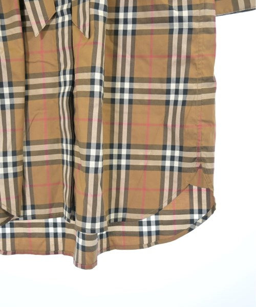 BURBERRY เดรสที่เป็นเสื้อเชิ้ตตัวยาว