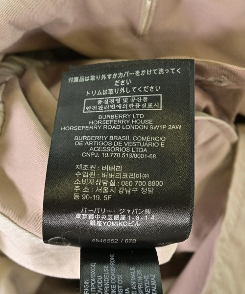 BURBERRY เสื้อคลุมคอปก Soutien