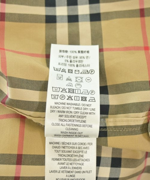 BURBERRY เดรสที่เป็นเสื้อเชิ้ตตัวยาว