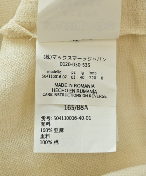 MAX MARA WEEK END LINE แจ็คเก็ตไม่มีปก