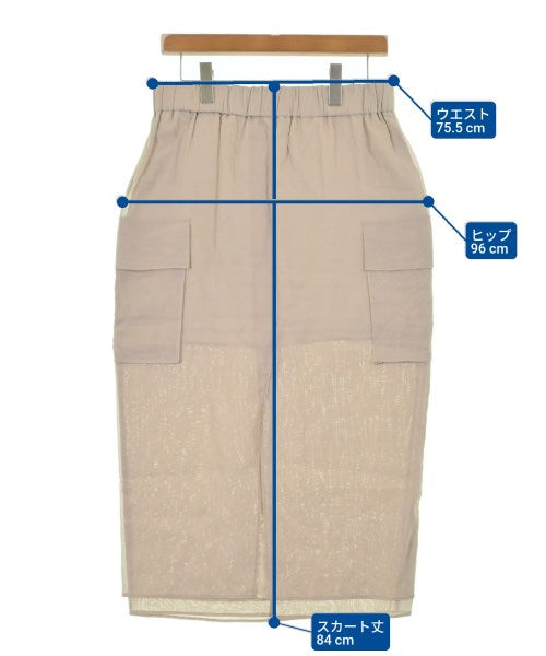 BRUNELLO CUCINELLI กระโปรงยาว/แม็กซี่ยาว