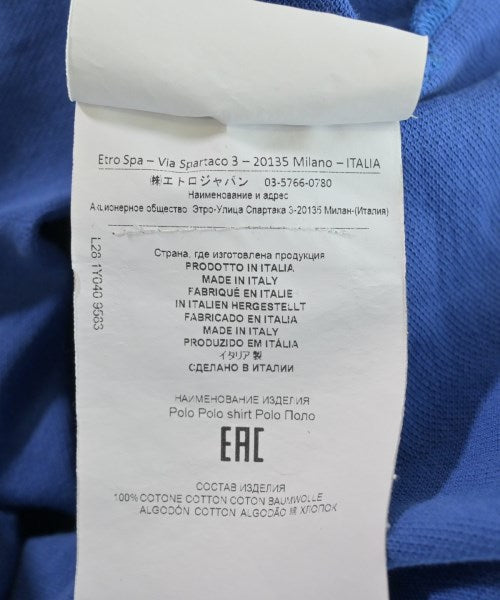 ETRO เสื้อโปโล