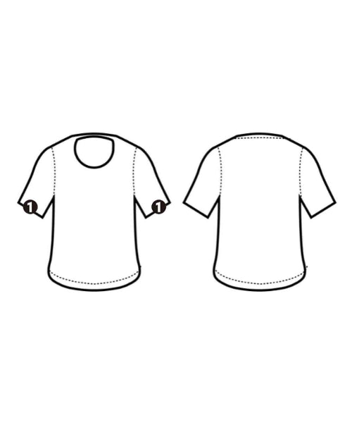 VALENTINO เสื้อยืด/เสื้อท็อปส์