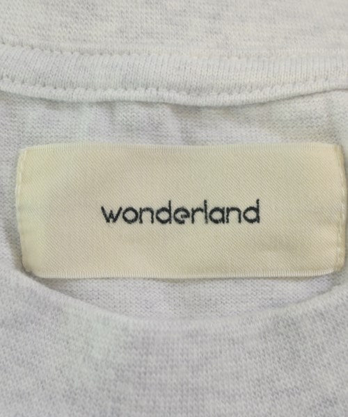 wonderland เสื้อยืด/เสื้อท็อปส์