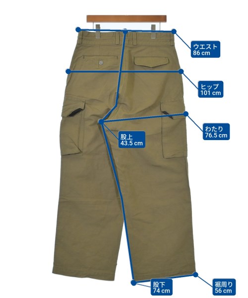 OUTIL กางเกงมีกระเป๋าข้างกางเกง2-4 กระเป๋า