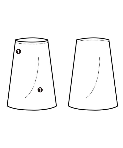 COMME des GARCONS กระโปรงยาว/แม็กซี่ยาว