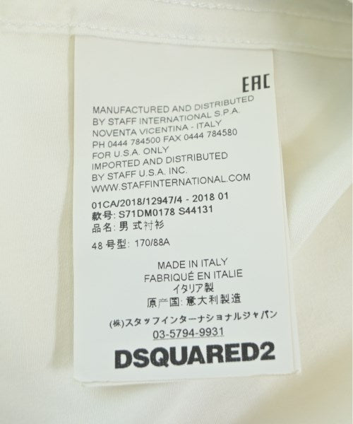 DSQUARED เสื้อลำลอง