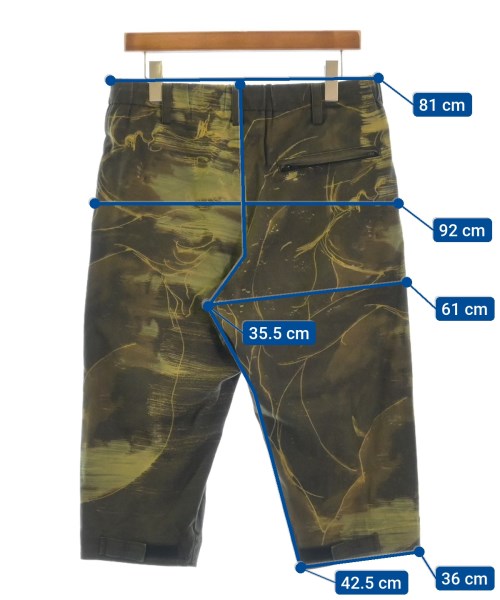 yohji yamamoto POUR HOMME กางเกง 5 ส่วน