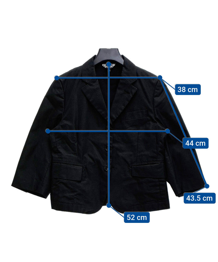 BLACK COMME des GARCONS แจ็คเก็ตลำลอง