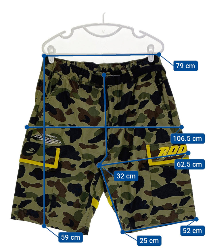 A BATHING APE กางเกงขาสั้น