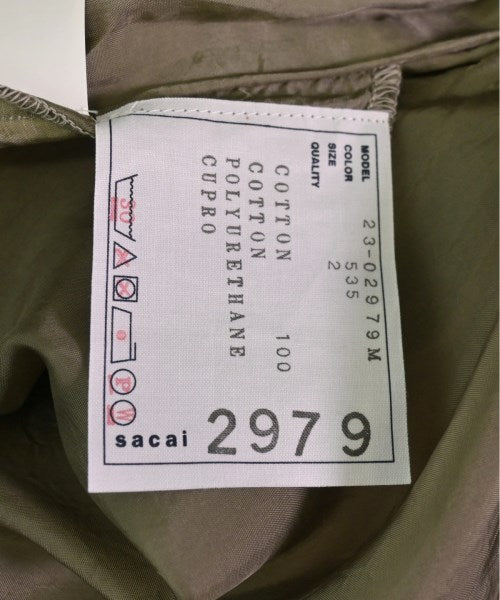 sacai กางเกงขาสั้น