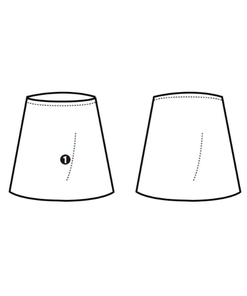 NE QUITTEZ PAS กระโปรงยาว/แม็กซี่ยาว