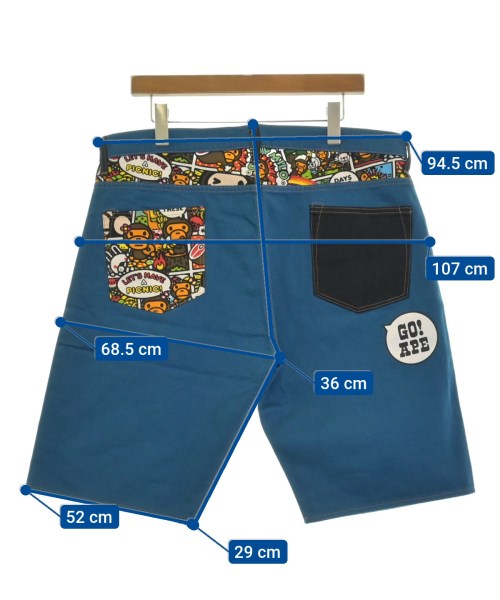 A BATHING APE กางเกงขาสั้น