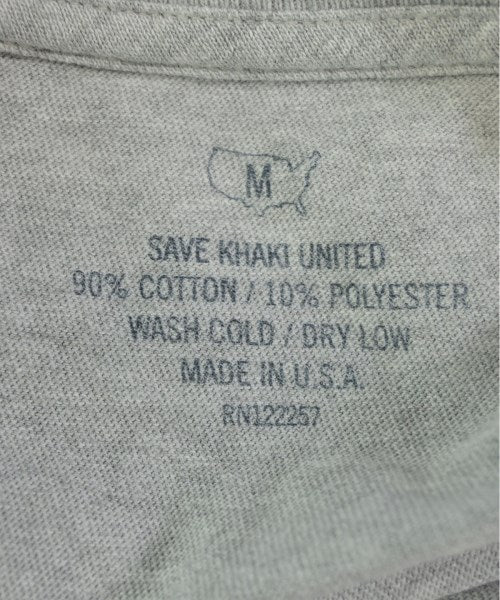 SAVE KHAKI UNITED เสื้อยืด/เสื้อท็อปส์