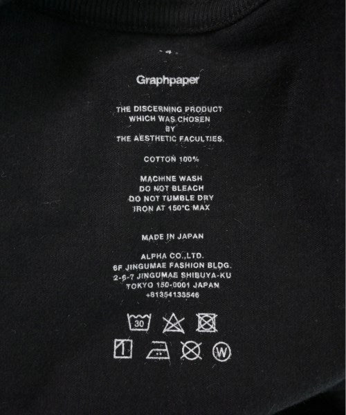 Graphpaper เสื้อยืด/เสื้อท็อปส์