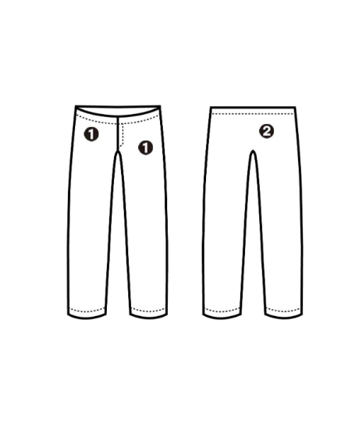 Sefr กางเกงขายาว