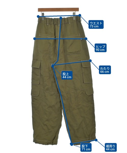 Peace and After กางเกงมีกระเป๋าข้างกางเกง2-4 กระเป๋า