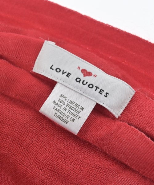 LOVE QUOTES ผ้าคลุมไหล่