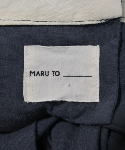 MARU TO เดรสที่เป็นเสื้อเชิ้ตตัวยาว