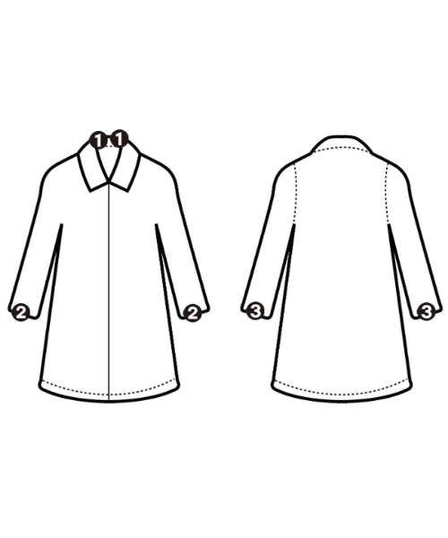 Ray Beams เสื้อคลุมคอปก Soutien