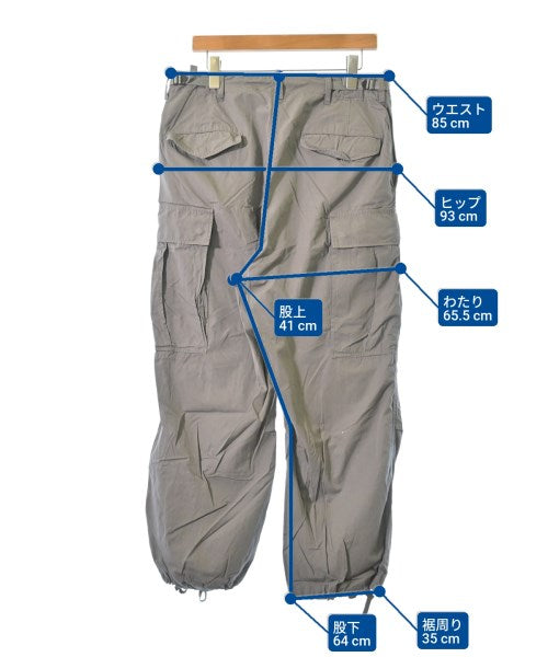 BEAMS กางเกงมีกระเป๋าข้างกางเกง2-4 กระเป๋า