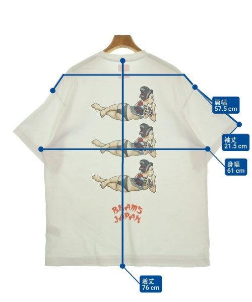 BEAMS เสื้อยืด/เสื้อท็อปส์