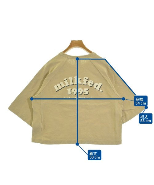 MILK FED เสื้อยืด/เสื้อท็อปส์