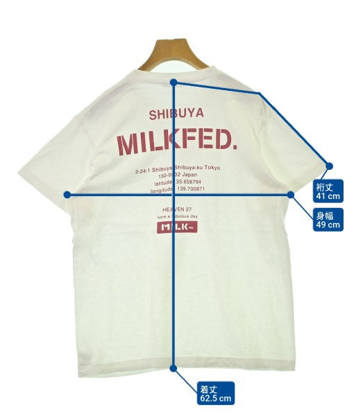 MILK FED เสื้อยืด/เสื้อท็อปส์