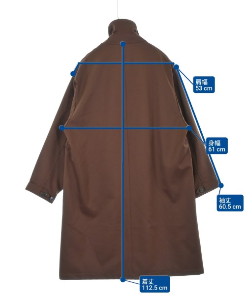 EDIFICE เสื้อคลุมคอปก Soutien