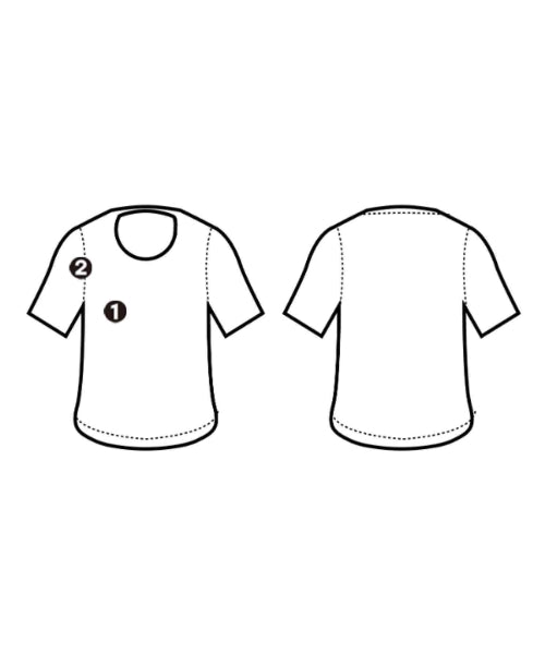 BLUE BLUE เสื้อยืด/เสื้อท็อปส์