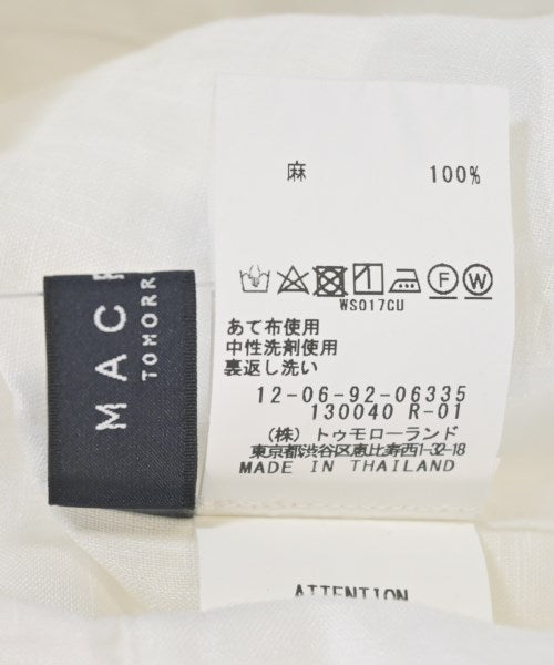 MACPHEE เดรสที่เป็นเสื้อเชิ้ตตัวยาว