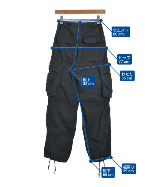 MACPHEE กางเกงมีกระเป๋าข้างกางเกง2-4 กระเป๋า