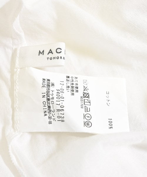 MACPHEE เดรสที่เป็นเสื้อเชิ้ตตัวยาว