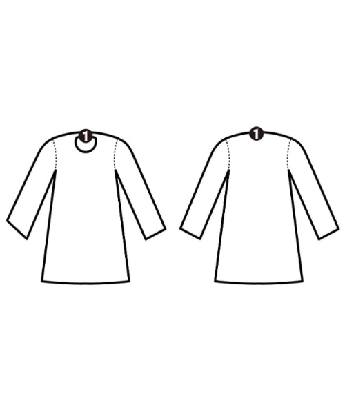 MACPHEE เดรสที่เป็นเสื้อเชิ้ตตัวยาว