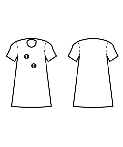 MACPHEE เดรสที่เป็นเสื้อเชิ้ตตัวยาว